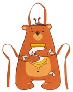 Grembiule per bambini in cotone riciclato Honey - Tiseco Home Studio