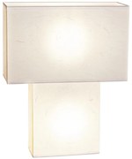 ByRydens 4024610-5000 - Lampada da tavolo iSQUARE 1xE27/8W/230V bianca