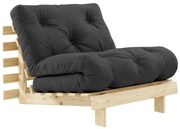 Sedia variabile Raw/Grigio scuro Roots - Karup Design