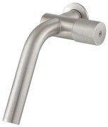 Treemme 22mm RWIT1151IS03 miscelatore lavabo a muro monocomando senza parte incasso inox satinato