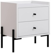 Comodino bianco Mayra - Marckeric