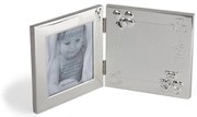 Cornice da appoggio/parete in metallo color argento 17x22 cm Happy Baby - Zilverstad