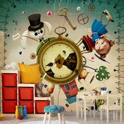 Carta da parati The Alice Clock