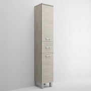 Colonna Portaoggetti a terra 195 Cm Due Ante Un Cassetto Savini "Gaia"