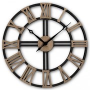 Orologio da parete grande in legno 80 cm