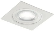 Incasso led mizar orientabile bianco 3w 240lm 4000k 7,5x7,5x4,5cm