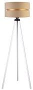 Duolla - Lampada con piedistallo DUO 1xE27/60W/230V diametro 44 cm beige/bianco