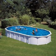 Piscina fuori terra rigida GRE KITPROV10288 L int 10 m x 5.5 m  H 1.32 m