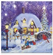 Markslöjd 704361 - Quadro LED decorativo luminoso CANVAS LED/0,18W/2xAA