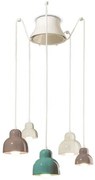 Sospensione 5 luci accento tur tur accent berimbau c2608(mix)