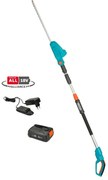 Tagliasiepi ad asta a batteria brushless in inox GARDENA THS POWER FOR ALL Set 1 lama da 42 cm18 V 1 batteria inclusa