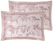Federe per cuscino in set in velluto 2 pz 75x50 cm Crushed Velvet – Catherine Lansfield