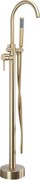 Rubinetto indipendente Rea Lungo brush gold