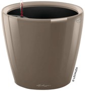 Vaso per piante e fiori Classico Premium LECHUZA in polipropilene tortora H 47 cm Ø 50 cm