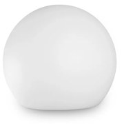 Piantana Contemporaneo Sole Acrilico Bianco 1 Luce E27 60W Ip65