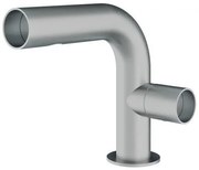 Treemme Watertube IT4A11ISWTZZ miscelatore monocomando lavabo 136mm inox satinato