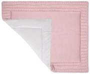 Tappeto da gioco in cotone rosa, 70 x 90 cm - Kindsgut