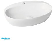 Azzurra Ceramica Lavabo "Elegance" D'Appoggio Linea Circle Con Foro 60cm