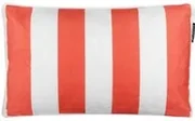 Cuscino divano righe corallo 30x50 cm idrorepellente