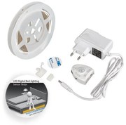 Kit Striscia Led sottoletto 12V 3,6W SMD 2835 1,2 metri IP20 con sensore di movimento Bianco Caldo 3000K M LEDME