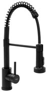 REA-B4820 - Miscelatore da cucina con doccetta estraibile COLIN 42,5 cm nero
