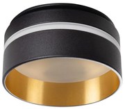 Kanlux 29234 - Lampada da incasso GOVIK GU10/10W nero/oro
