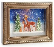 Markslöjd 705555 - Decorazione natalizia LED REINHARD LED/0,06W/4xAA/bianco caldo bronzo