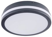 Kanlux 33348- Plafoniera LED da esterno BENO LED/18W/230V 4000K antracite IP54