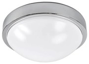 Lindby - Elucio Plafoniera IP44 Opal/Chrome Lindby