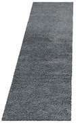 Passatoia grigio 80x250 cm Fluffy - Ayyildiz Carpets