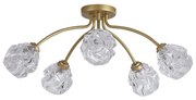 Searchlight 11525-5GO - Plafoniera ASTRAL 5xG9/33W/230V oro