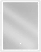 Mexen Sun specchio da bagno retroilluminato 60 x 80 cm, LED 6000K, antiappannamento - 9807-060-080-611-00