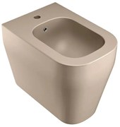 Bidet filomuro tutto evo OLYMPIA CERAMICA marrone opaco