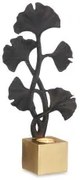 Statua Decorativa Nero Fiori poliresina (7,7 x 36,3 x 16,5 cm)