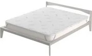 Topper matrimoniale in memory silver Datex