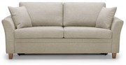 Divano letto beige 190 cm Sonia - Scandic