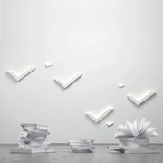 Applique LED design VI99 bianco IP20, luce bianco naturale LUMICOM