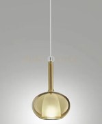 3787-59-189 edison  vetro oro d.16cm completo di cavo x kit luci