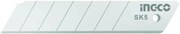 Set 10 lame a spezzare 18x100mm INGCO – Scatola in plastica, alta resistenza