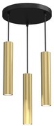 Lampadario a sospensione con filo RAITO 3xGU10/8W/230V ottone