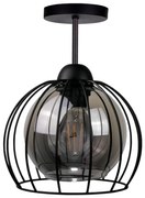 Lampadario a plafone SOLO BLACK 1xE27/60W/230V