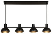 Lucande - Mostrid 4 Lampada a Sospensione Black Lucande