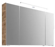 Pensile con luce PELIPAL marrone L 110 x H 70.3 x P 17 cm