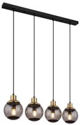 Globo 15860-4H - Lampadario a sospensione con filo POTTER 4xE27/25W/230V