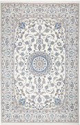 Nain Tappeto persiano 200x300 Beige (Iran) Annodato A Mano