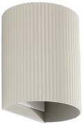FARO 40528 - Applique SOLE 1xGU10/8W/230V grigio ondulato arrotondato