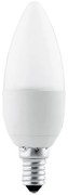 Lampadina LED E14/4W 3000K a forma di candela