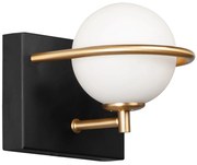 Lampada da parete APP1220-1W Black Gold