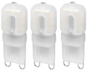 SET 3x Lampadina LED ECOLINE G9/2,5W/230V 3000K - Brilagi