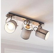 Eglo 98141 - Plafoniera orientabile VILLABATE 3xE27/10W/230V